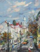 Paris. Montmartre.canvas/oily paints